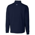 thumbnail image 3 of Men's Cutter & Buck Navy Old Dominion Monarchs Traverse Stretch Quarter Zip-Pullover Top, 3 of 3