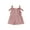Pink, variant on Licupiee Toddler Girls Summer Clothes Sleeveless Rib Knit Jumpsuit Elastic Solid Color Romper Pockect Overalls 6M-4Y
