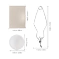 thumbnail image 2 of REOFLYUP 1Set Jewelry Melting Pot Kit for Metal Casting with Compact Portable Crucible, 2 of 8