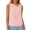 Pink #016, variant on Tank Tops for Women Sleeveless Summer Shirts Athletic Loose Beach Workout Tops, Saffron L