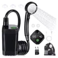 thumbnail image 4 of Gray Set (B) Outdoor Shower Bathing Artifact Camping Site Dormitory Home Simple Electric Mobile Shower Set, 4 of 8