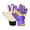 violet, variant on yotijar Football Gloves, Strong Grip Gloves, Finger Protection, Breathable Soccer Gloves blue