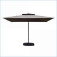 thumbnail image 6 of Patio Umbrella | 9'x11' Cantilever Outdoor Shade for Patio Backyard, Gray, UPF 50+, Base Not Included |Aluminum|Rectangle, 6 of 15