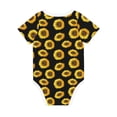 thumbnail image 2 of Rocae Sunflower (2) for Baby Climbing Clothes Soft Baby Romper for Active Infants Comfortable and Breathable Crawling Jumpsuit Unisex Baby Outfit 9M, 2 of 8