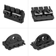 thumbnail image 3 of 4-string Headless Electric Bass Guitar String Locking Nut Set with 2 Wrench 2 Screw Black, 3 of 6