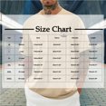 thumbnail image 3 of Homenesgenics Mens Shirts Men Tops T Shirts for Man Men Fashion Casual Print Sports Short Sleeve Round-Neck Blouses Shirts Brown XXL, 3 of 4