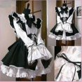 thumbnail image 1 of Women Maid Outfit Anime Dress Apron Dress Lolita Dress Men Cafe Costume Cosplay, 1 of 2