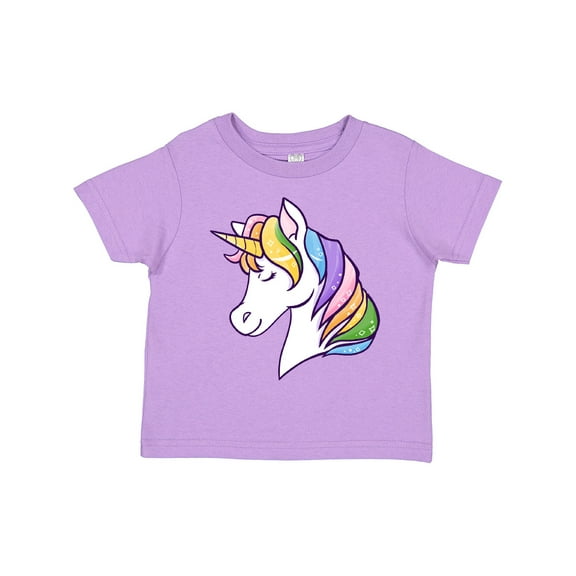Inktastic Cute Rainbow Unicorn Boys or Girls Toddler T-Shirt
