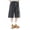 Black@GC@, variant on CONZONE Men's Baggy Pu Leather Shorts Wide Leg Streetwear Shorts for Men Trendy Elastic Waist Solid Summer Bottoms With Pockets