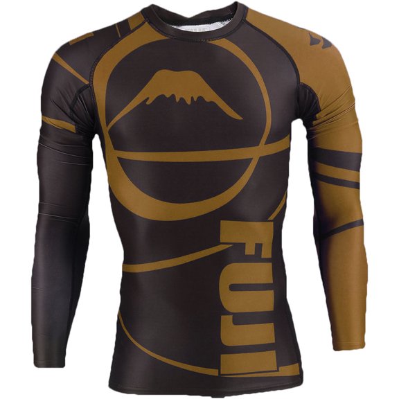 Fuji Freestyle IBJJF Approved Ranked Long Sleeve Rashguards