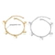 thumbnail image 5 of Tobilleras Ajustable Jumpingount Oro Plata Mariposas Colgante AP010425-01, 5 of 6