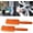 Orange, variant on 2 Pcs Wheel Brush, Soft Microfiber Metal Free Rim and Wheel Brushes Kit, Easy Reach Tire Detailing Washing Tool, Professional Grade Scratch Free Wheel Cleaning Set for Cars, Motorcycles (Gray)
