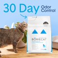thumbnail image 2 of Arena para gatos Boxie® sin perfume para 30 días, control natural de olores, 18,14 kg, 2 of 9