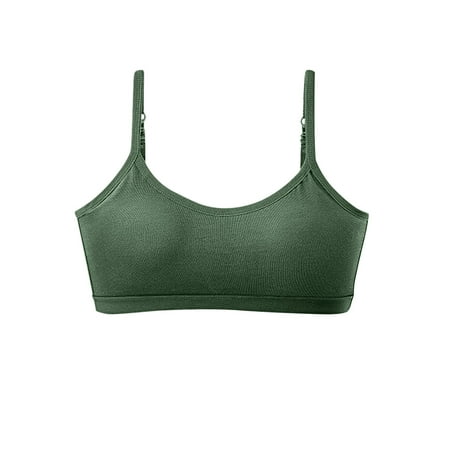

Bras For Women Sport Bra Underwear Solid Green M