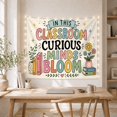 thumbnail image 5 of Colorful Classroom Text with Books and Flowers, Playful Illustration Style for Teachers, Educational Wall Art Decor, Back to School Gift, Tapestry Wall Hanging for Classroom and Office, 5 of 7