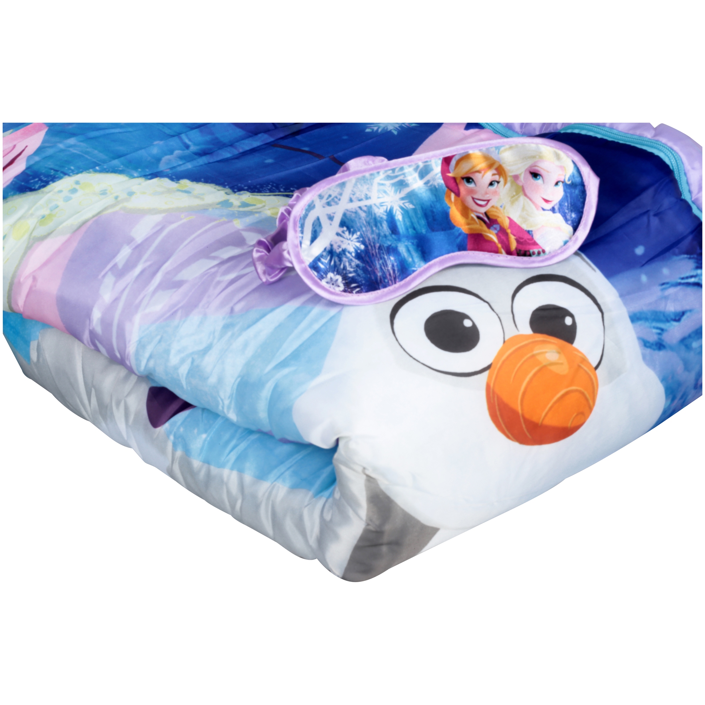 Disney Frozen Sleepover Slumber Nap Mat with Purse and Bonus Eye Mask - image 3 of 5