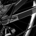 thumbnail image 4 of CIMAXIC Bicycle Frame Protector 4 Sheets of Black PVC for Anti Scratch Use, 4 of 6