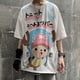 thumbnail image 1 of M-5XL 6XL 7XL 8XL Moda Playeras De gran tamaño Playera Hombres Playeras Camisa Versión coreana de One Piece Luffy print ins gráficos para hombres retro anime casual camisa de talla grande camiseta de, 1 of 4