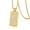 gold, variant on Iced Out Dog Tags Pendant Necklace for Men Women 18K Gold Plated Stainless Steel Personalized Hip Hop Military Army Style Diamond CZ Charm Jewelry, Ideal Gift for Him & Her
