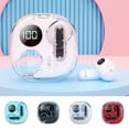 thumbnail image 1 of Hicess Bluetooth-compatible Wireless Earphones ENC Noise Reduction 13mm Speaker Unit Ergonomic Design Mini In-Ear Earbuds, 1 of 8