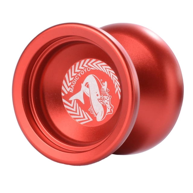 N12 de profesion Hugo Aleación de Aluminio Con Cordón Duradero rojo Kids Yoyo Ball Toy
