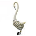 thumbnail image 1 of Wrought Iron Animal Painted Peacock Garden Statues With Solar Lights For Courtyard Balcony Decor, 1 of 13