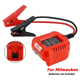 thumbnail image 1 of Cables de Puente con Pinzas para Batería de Milwaukee 18V 10AWG Cable de Refuerzo Automotriz Línea de Emergencia Jump Starter Cables (sin Batería), 1 of 7