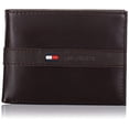 thumbnail image 1 of Cartera Tommy Hilfiger con 6 Bolsillos para Tarjetas para Hombre Color Marrón Oscuro, 1 of 22