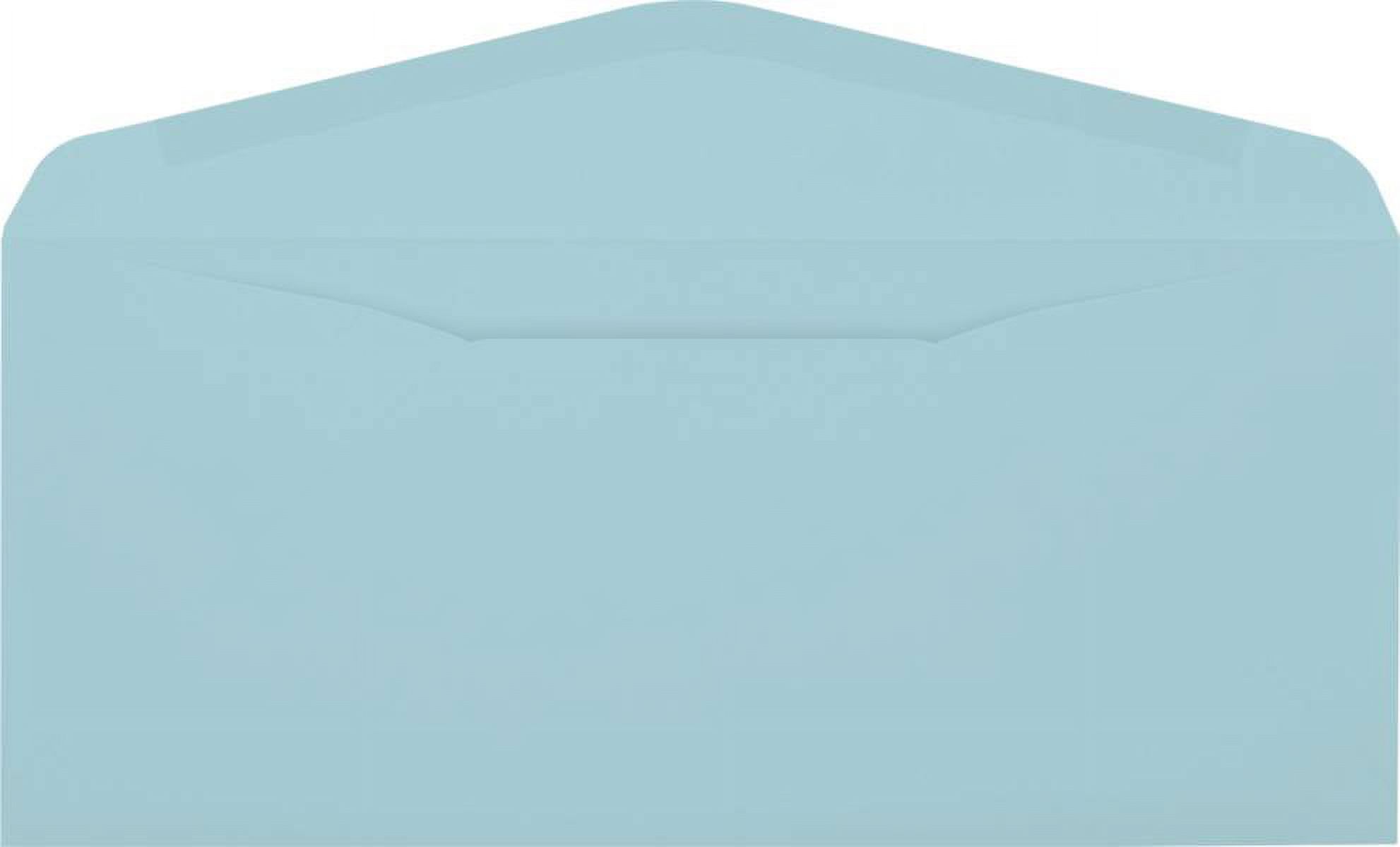 LUXPaper #9 Regular Envelopes, 3 7/8 x 8 7/8, Pastel Blue, 50/Pack