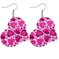 thumbnail image 2 of Jusqu'à 65% de Rabais Boucles d'Oreilles Saint-Valentin Coeur Amour Lèvres Rouges Double Face Boucles d'Oreilles Collier Boucles d'Oreilles Jewelry, 2 of 2