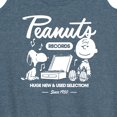 thumbnail image 3 of Peanuts - Charlie Brown Records - Women's Racerback Tank Top, 3 of 6