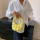 thumbnail image 2 of Bolso de mano acolchado para mujer, bolso de hombro acolchado ligero, bolso de mano acolchado tipo hobo 2023, bolso acolchado con pliegues en forma de nube, 2 of 6