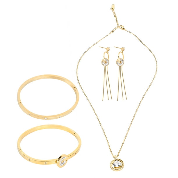 Necklace and earring shop set gift box