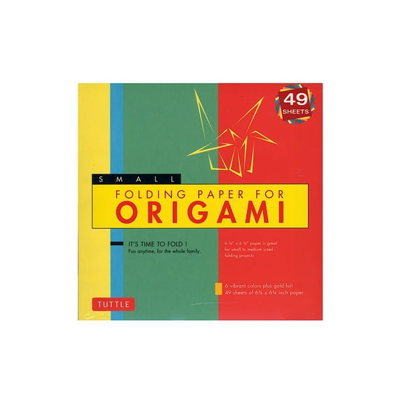 Origami Paper Flower Patterns, large (pack of 3)