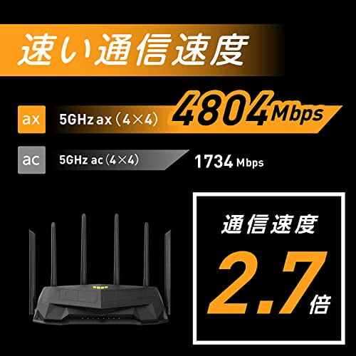 ASUS WiFi wireless router WiFi6 +Mbps v6 plus dual band