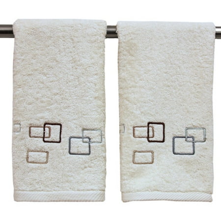 Bacova Kaci 2-Piece Hand Towel Set, Cream