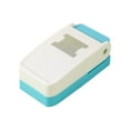 thumbnail image 1 of Clearance! Delayuji Home Decor Homemade Index Label Punching Machine Diy Manual Ledger Divider Punching Machine Creative Children'S Manual Embossing Machine One Size Blue, 1 of 9