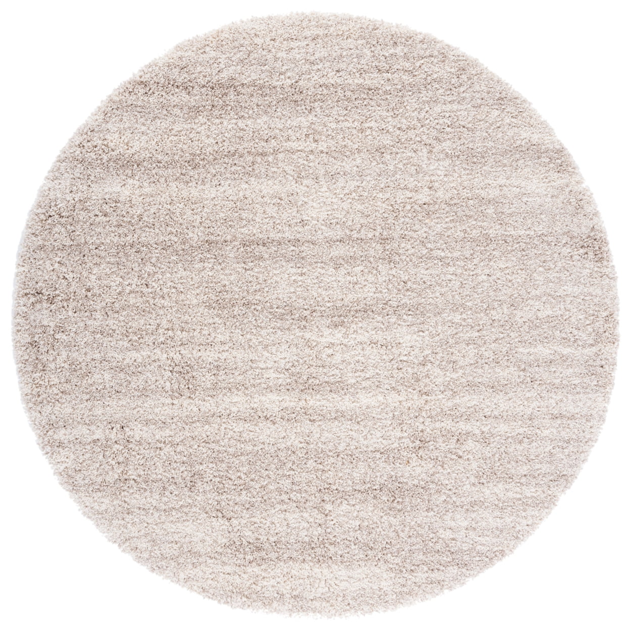 SAFAVIEH Hudson Shag Jaden Striped Area Rug, Ivory/Beige, 4' x 6'