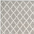 thumbnail image 4 of SAFAVIEH Montauk Crispian Geometric Quatrefoils Cotton Area Rug, Grey/Ivory, 10' x 14', 4 of 7