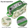 thumbnail image 4 of Toiletries Bag,Cartoon Dinosaurs Mens Womens Toiletry Bag Bathroom Bag,Waterproof Toiletry Travel Bag Dopp Kit Shaving Bag 11x6.3x5.1 Inch, 4 of 5
