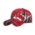 thumbnail image 1 of Gorra de béisbol para hombre, premium, de viaje, informal, para el sol, deportiva, de verano, suave, de algodón Rojo, 1 of 9
