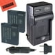 BM Premium Pack de 2 Batteries DMW-BCM13E et Chargeur de Batterie pour Appareil Photo Numérique Panasonic Lumix – image 1 sur 2