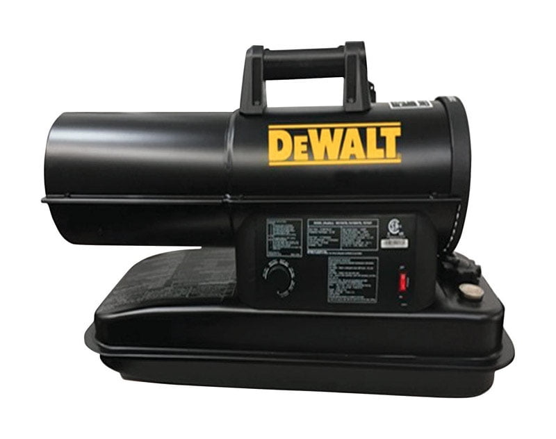 DeWalt 75000 BTU/hr. 1750 sq. ft. Forced Air Kerosene Heater Walmart