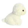 thumbnail image 5 of Aurora - Mini White Eco Nation - 4.5" Mini Lamb - Responsibly Made Stuffed Animal, 5 of 5