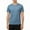 A_ Light Blue, variant on Mens Crew Neck Short Sleeve T Shirts Plus Size Quick-Dry Breathable Solid Pullover Cozy Lightweight Workout Gym Top Light Blue XL