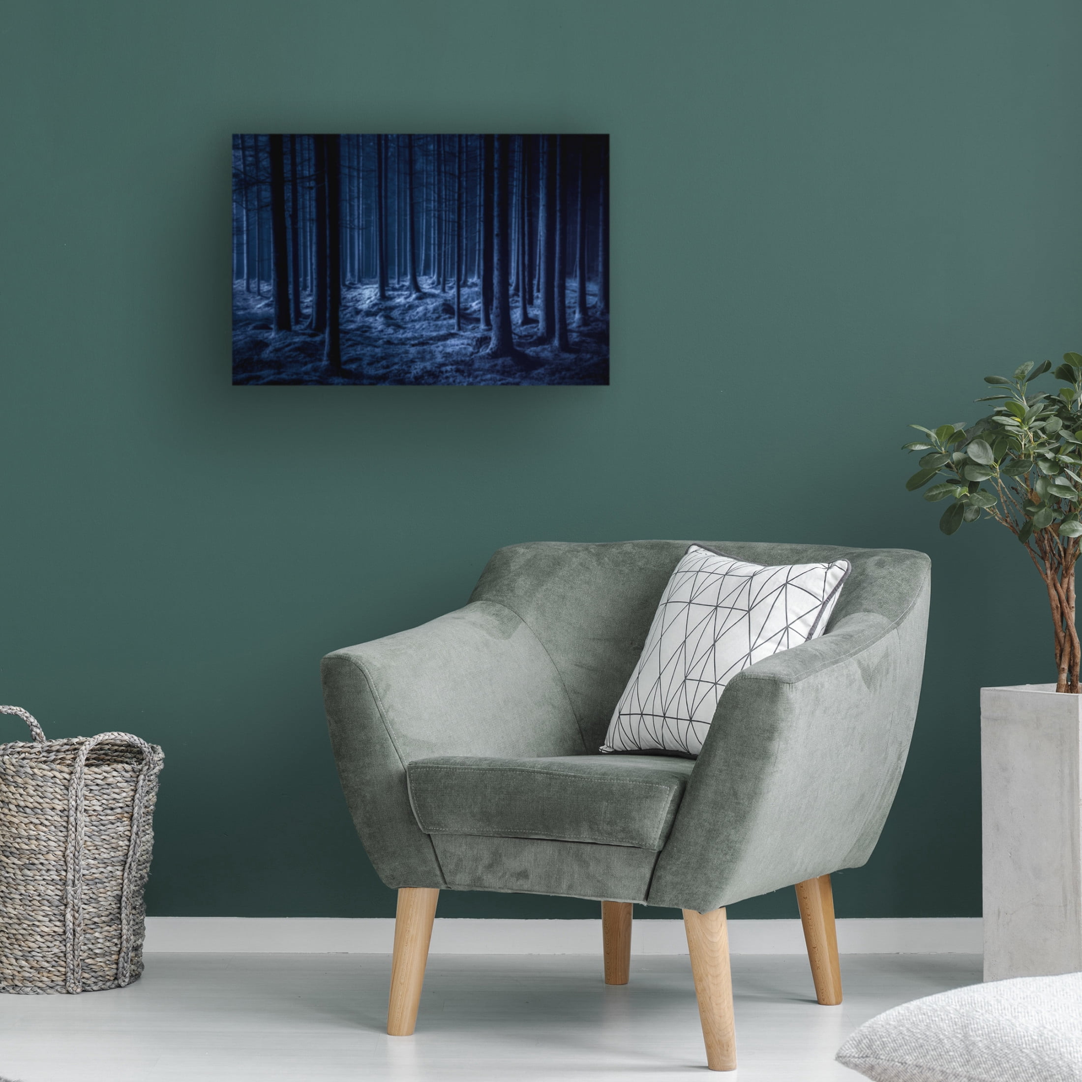 Canvas Wall Art - Benny Pettersson 'Spooky' Wall Art for Living Room, Bedroom, or Office Décor by Trademark Fine Art - 24 x 16 Inches