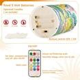 thumbnail image 5 of Yayeee Flameless Candles with Remote Flickering Battery Operated Multi Color Changing, Yellow Mountains, 5 of 7