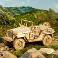 thumbnail image 2 of Modèle Réduit Jeep Militaire 3D Puzzle ROKR MC701, 2 of 6