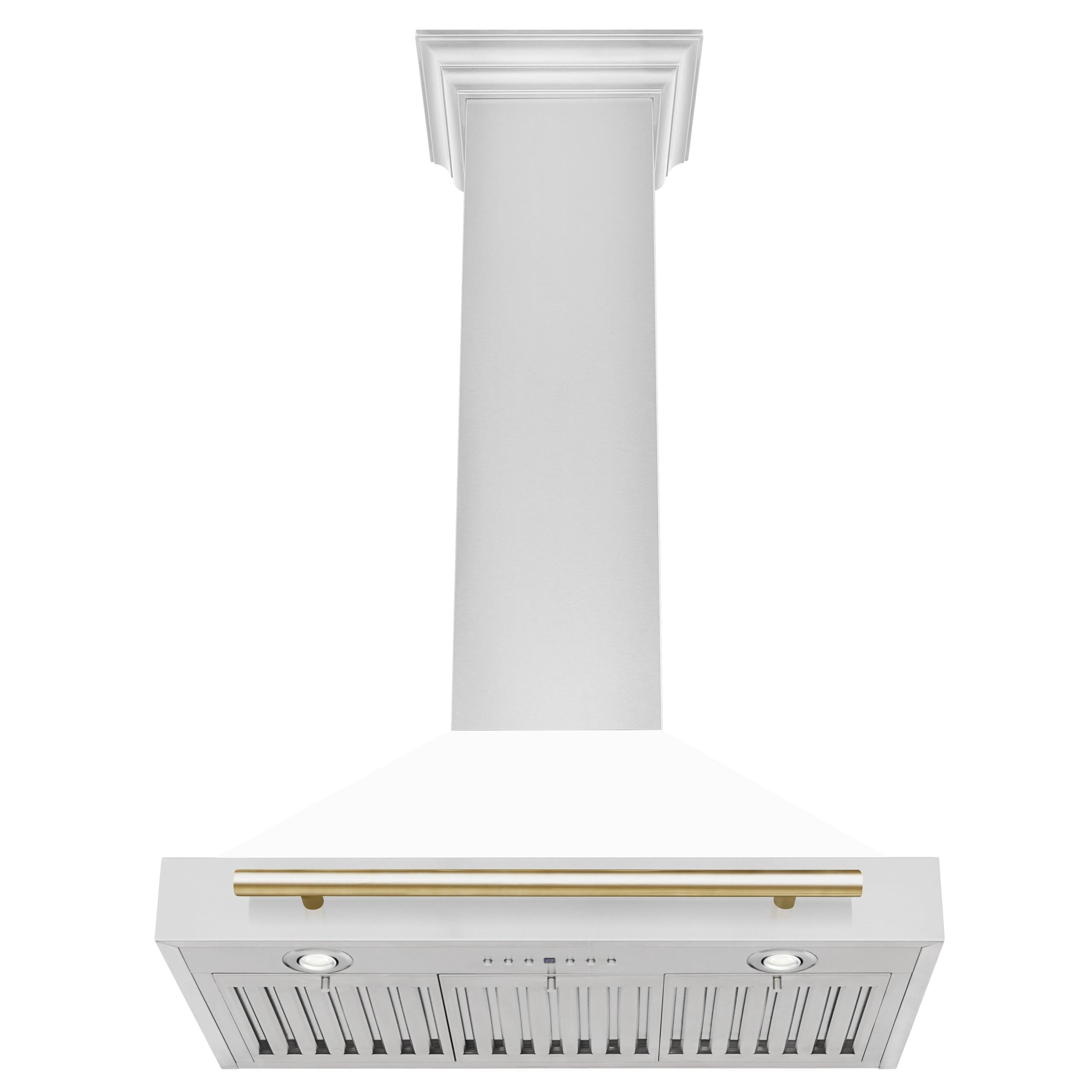 ZLINE KITCHEN AND BATH KB4STZWM30MB ducted hood