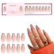 thumbnail image 1 of KIARA SKY Uñas acrílicas prensadas - Manicura instantánea de calidad de salón Aplicación fácil y duradera - Kit de 30 piezas - Ataúd medio opaco, 1 of 5